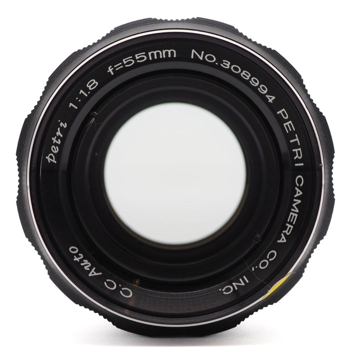 Petri C.C Auto 55mm f/1.8 Lens (Petri Bayonet Mount