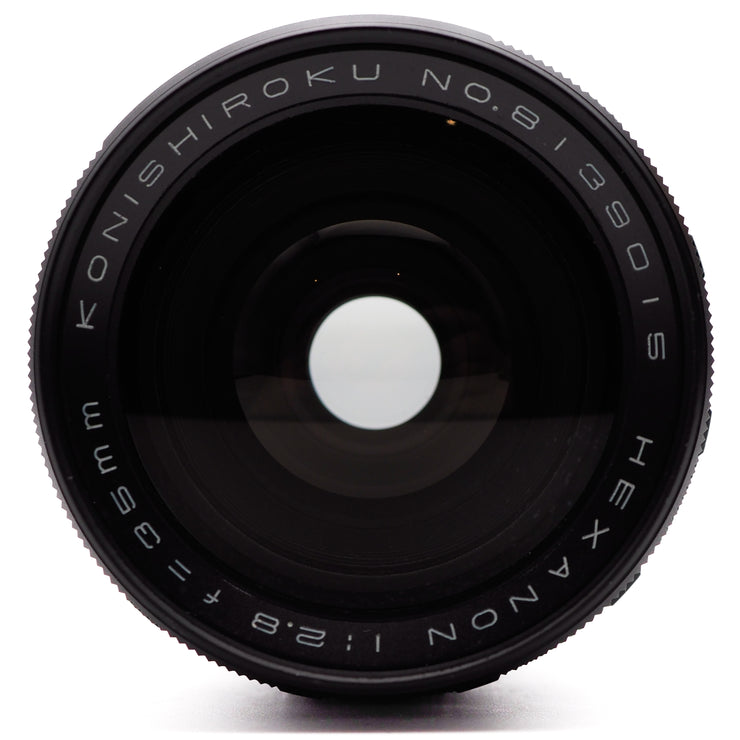 Konica Konishiroku Hexanon 35mm f/2.8 Lens (Konica F Mount)