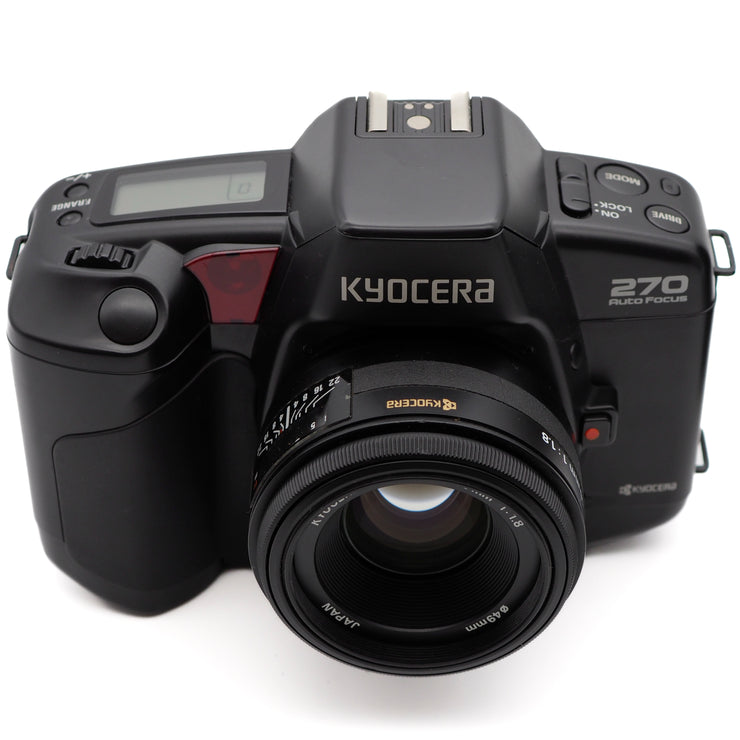Kyocera (Yashica) 270 AF SLR Camera Set (AF 50mm f/1.8, 80 - 200mm f/4 - 4.8 Set)