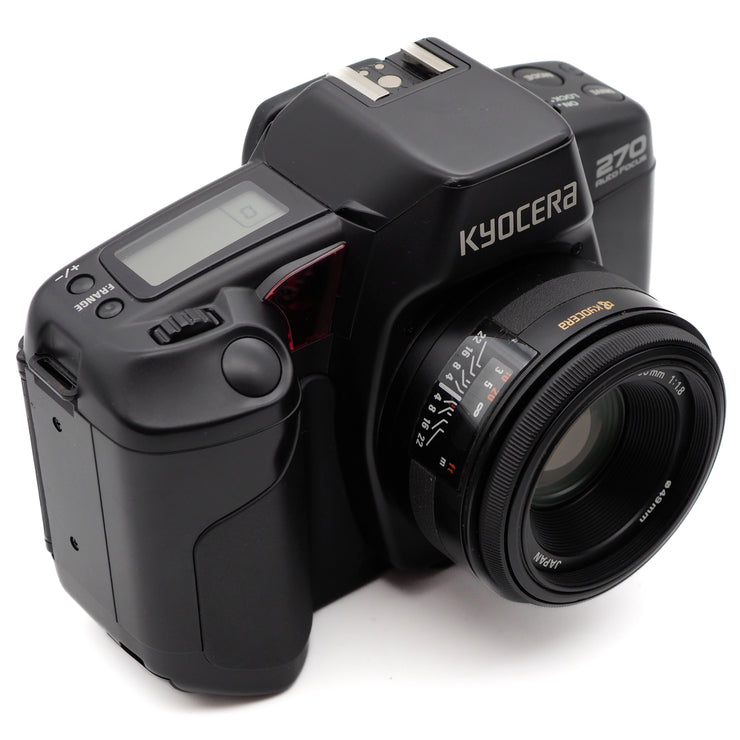 Kyocera (Yashica) 270 AF SLR Camera Set (AF 50mm f/1.8, 80 - 200mm f/4 - 4.8 Set)