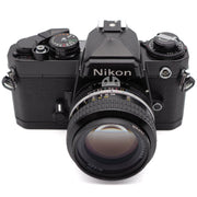 Nikon FE 35mm SLR Camera Set (Nikon Nikkor 50mm f/1.4 AI)