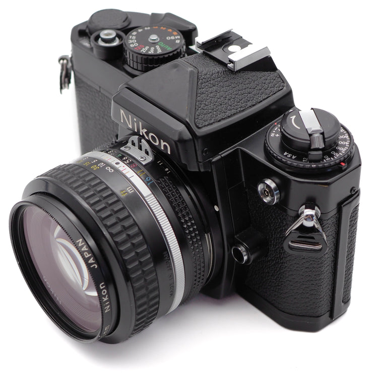 Nikon FE 35mm SLR Camera Set (Nikon Nikkor 50mm f/1.4 AI)