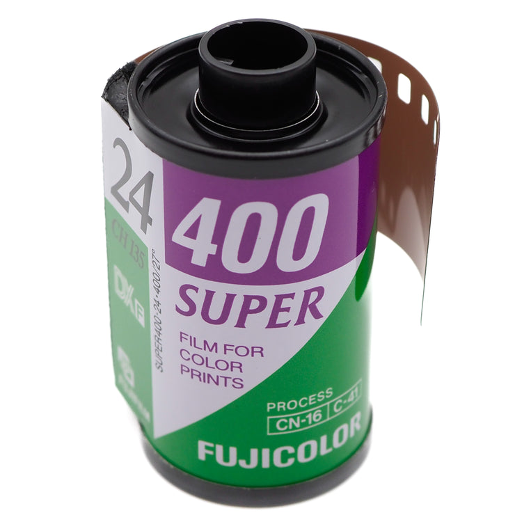 Fujifilm Fujicolor Super 400 FT "Fine & Tough" Colour Negative Film (35mm) Expired