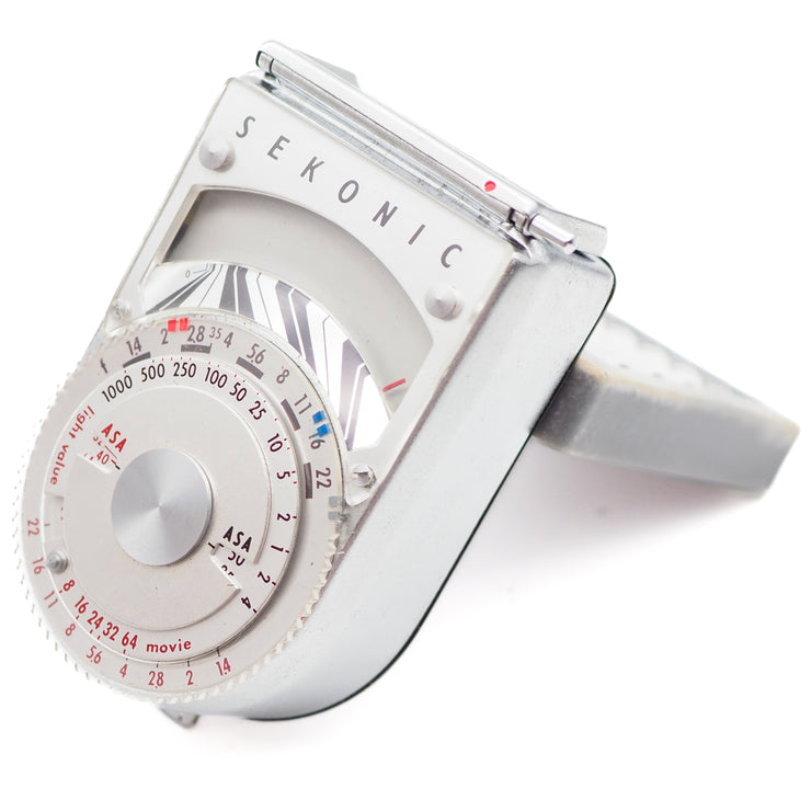 Sekonic L-8 Selenium Light Meter with Amplifier Attachment