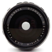 Olympus G. Zuiko Auto-W 25mm f/2.8 Lens (Olympus Pen Mount)