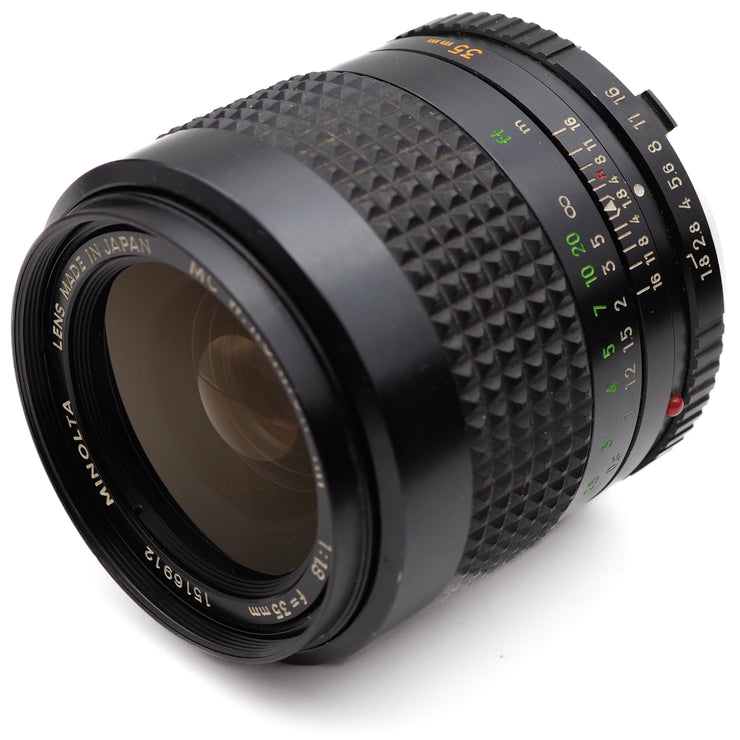 Minolta MC W.Rokkor-HH 35mm f/1.8 Lens (Minolta SR (MC) Mount)