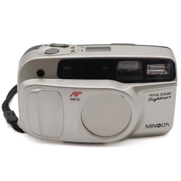 Minolta Riva Zoom Sightseer 35mm Point & Shoot Camera