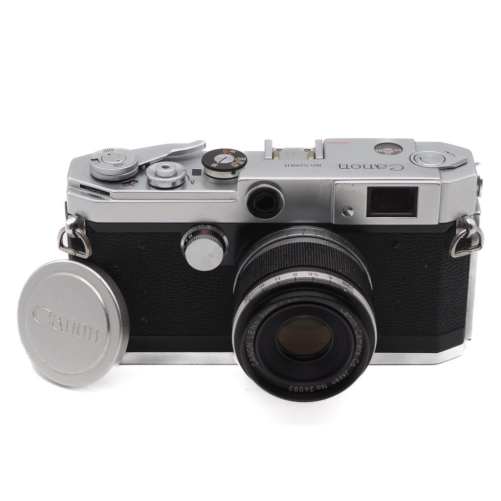 Canon L2 35mm Rangefinder Camera Set (Canon 50mm f/2.8 Lens