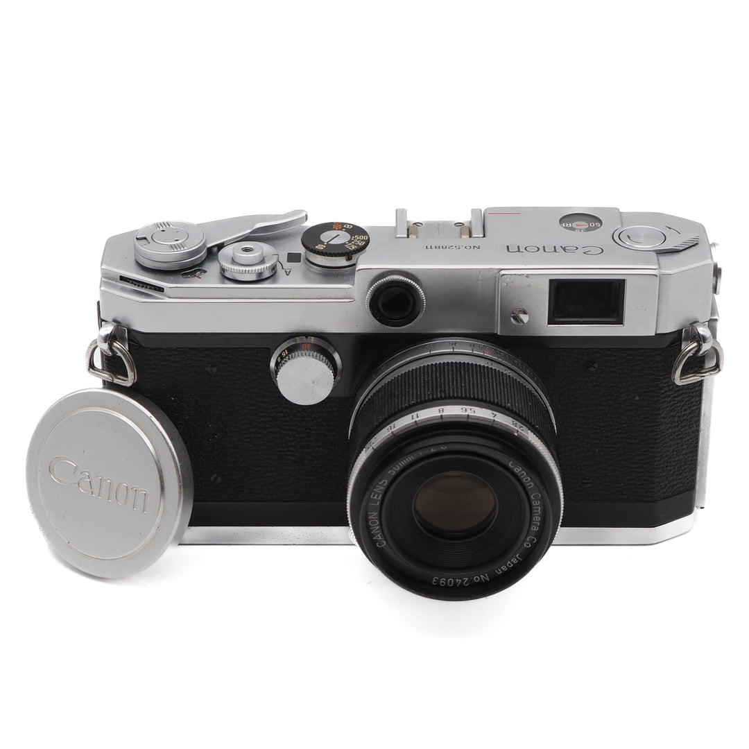 Canon L2 35mm Rangefinder Camera Set (Canon 50mm f/2.8 Lens