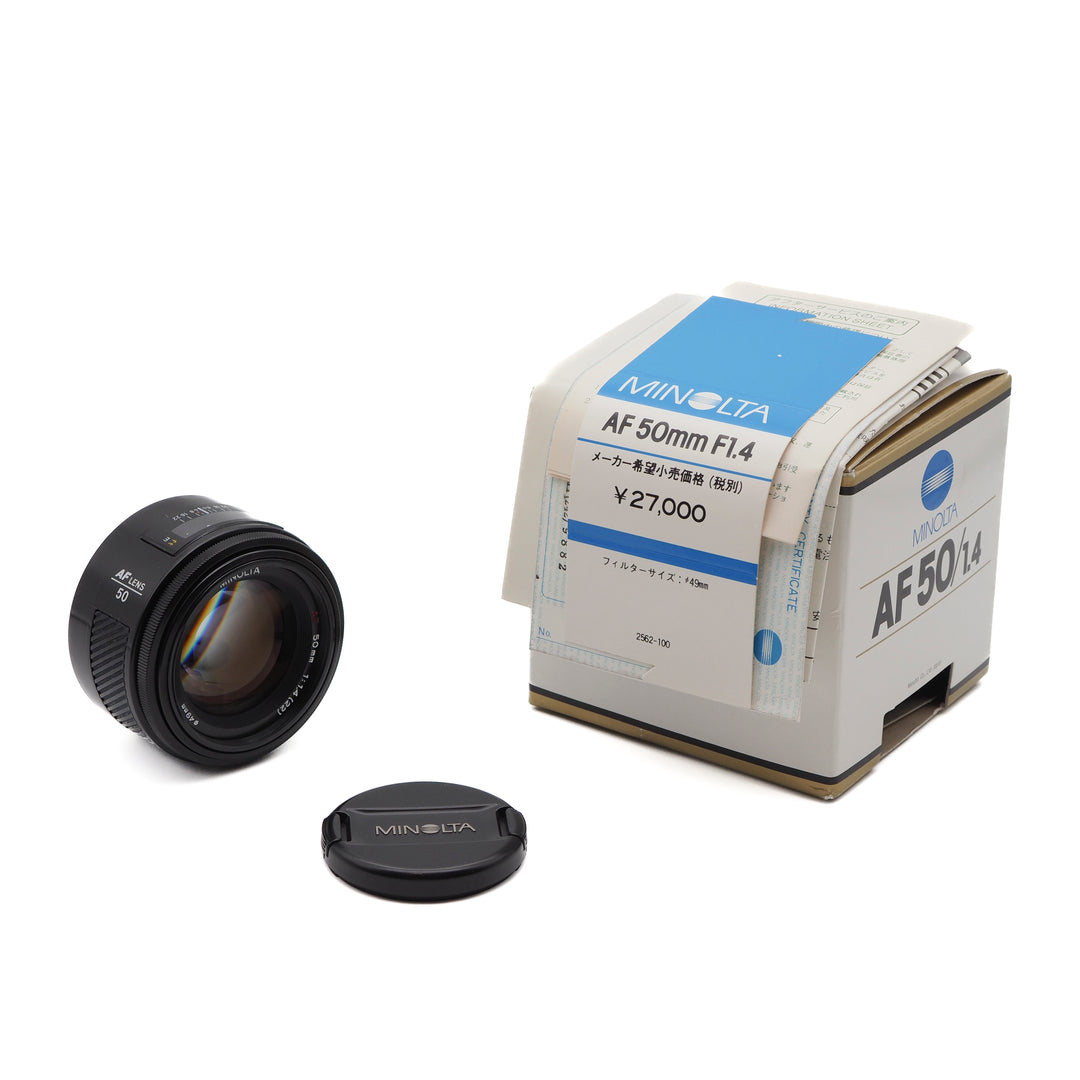 Minolta AF 50mm f/1.4 Lens (Minolta/Sony A Mount) – hakonelog®