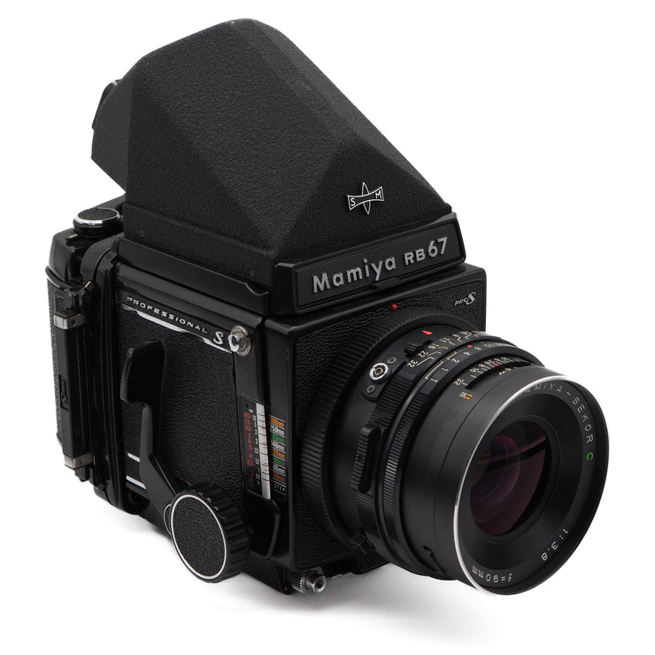 Mamiya RB67 PRO S,90mm F3.8レンズセット #3063 Mamiya RB67 Pro S Medium Format SLR Camera Set (90mm f/3.8 Lens