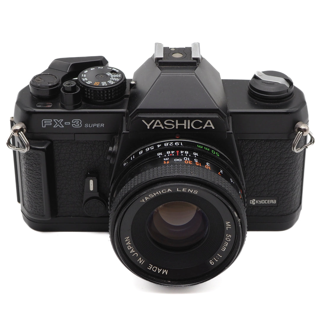 Yashica FX-3 Super 35mm SLR Camera Set (Yashica ML 50mm f/1.9 Lens
