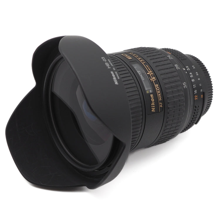 Nikon ED AF Nikkor 18 - 35mm f/3.5 - 4.5 D Lens (Nikon F Mount)