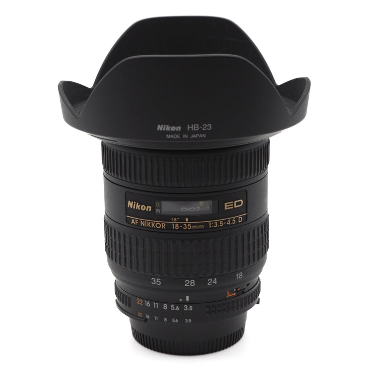 Nikon ED AF Nikkor 18 - 35mm f/3.5 - 4.5 D Lens (Nikon F Mount)