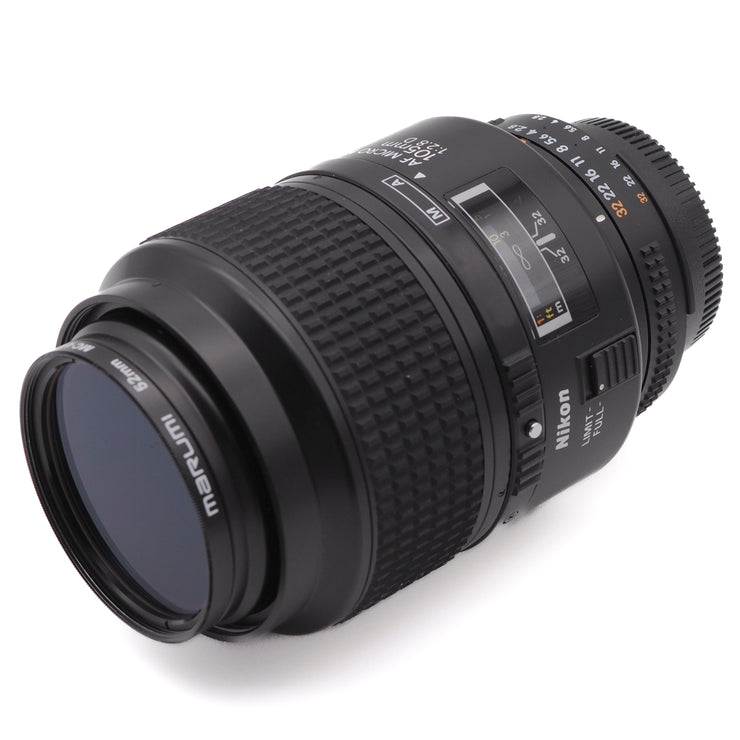 Nikon AF Micro Nikkor 105mm f/2.8 D Lens (Nikon F Mount)