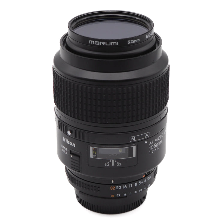 Nikon AF Micro Nikkor 105mm f/2.8 D Lens (Nikon F Mount)