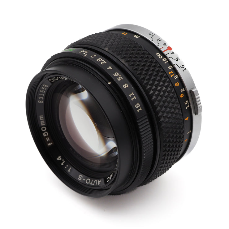 Olympus Zuiko MC Auto-S 50mm f/1.4 Lens (Olympus OM Mount)