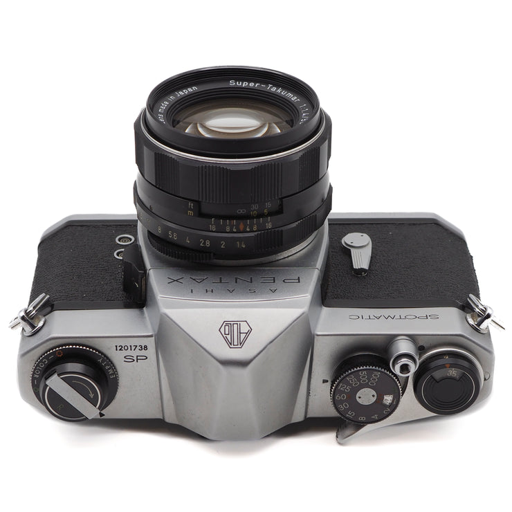 Asahi Pentax Spotmatic SP 35mm SLR Camera Set (Super-Takumar 50mm