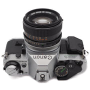Canon AE-1 Program 35mm SLR Camera Set (Canon FD 50mm f/1.4 Lens)