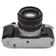 Canon AE-1 Program 35mm SLR Camera Set (Canon FD 50mm f/1.4 Lens)