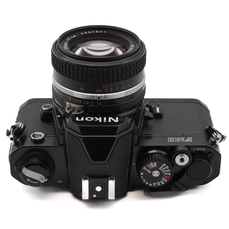 Nikon FM2N 35mm SLR Camera Set (Nikon Nikkor 50mm f/1.4 AI-s Lens)