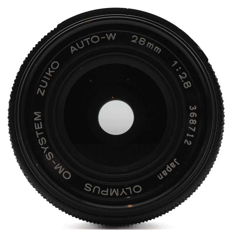 Olympus Zuiko Auto-W 28mm f/2.8 Lens (Olympus OM Mount)
