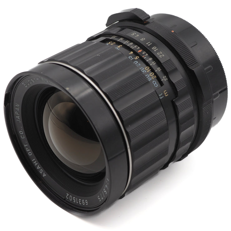 Asahi Opt. Co. SMC Takumar 6x7 75mm f/4.5 Lens (Pentax 6x7/67 Mount)