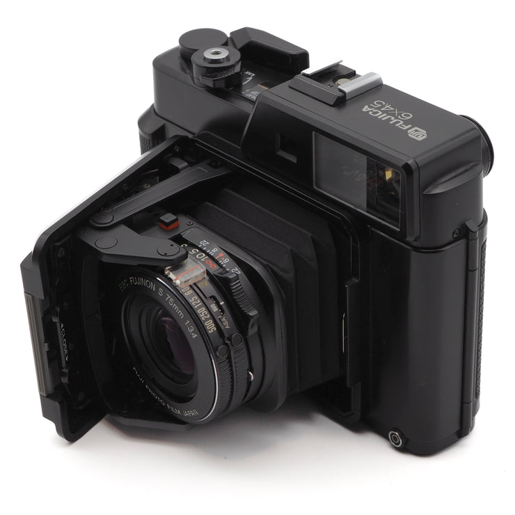 Fujica GS645 Professional (EBC Fujinon S 75mm f/3.4) Medium Format Rangefinder Camera