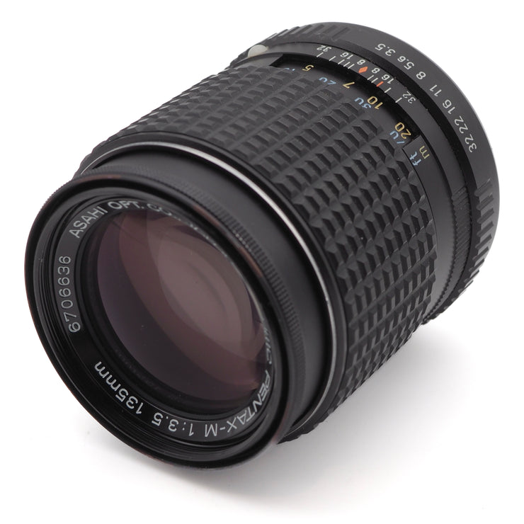 Asahi Opt. Co. SMC Pentax-M 135mm f/3.5 Lens (Pentax K Mount)