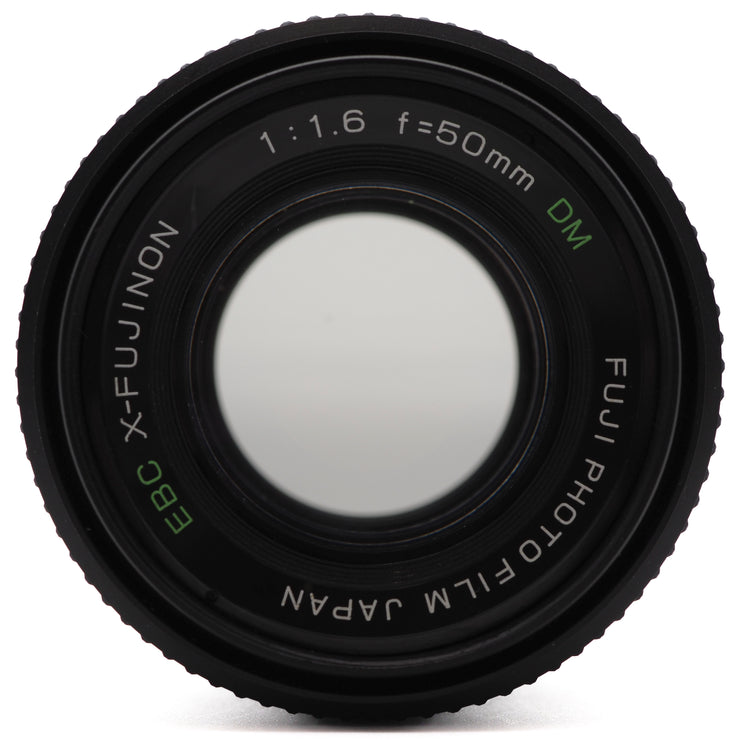 Fujifilm EBC X-Fujinon 50mm f/1.6 DM Lens (Fujica AX Mount)