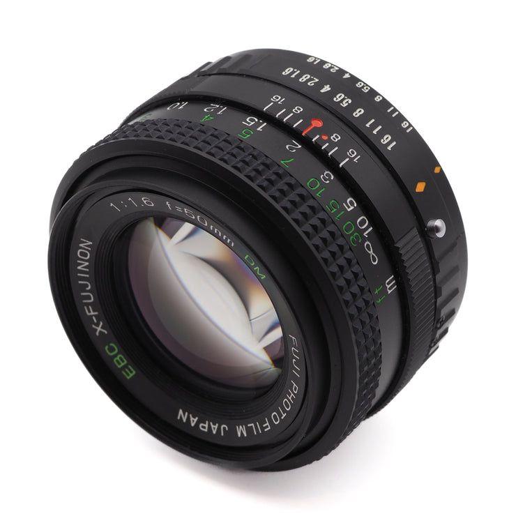 Fujifilm EBC X-Fujinon 50mm f/1.6 DM Lens (Fujica AX Mount)
