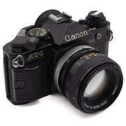 Canon AE-1 Program 35mm SLR Camera Set (Canon FD 50mm f/1.4 Lens)