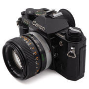 Canon AE-1 Program 35mm SLR Camera Set (Canon FD 50mm f/1.4 Lens)