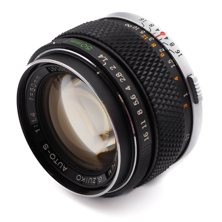 Olympus G. Zuiko Auto-S 50mm f/1.4 Lens (Olympus OM Mount)