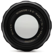 Nikon Nikkor S.C. 50mm f/1.4 Pre-AI (Nikon F Mount)
