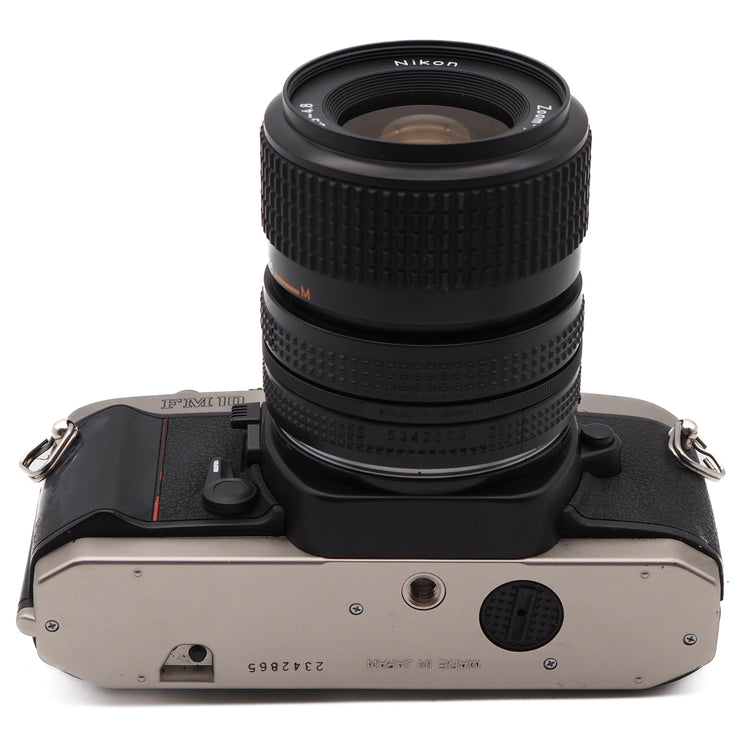 Nikon FM10 35mm SLR Camera Set (Nikkor 35 ~ 70mm f/3.5 ~ 4.8 AI-s Lens)