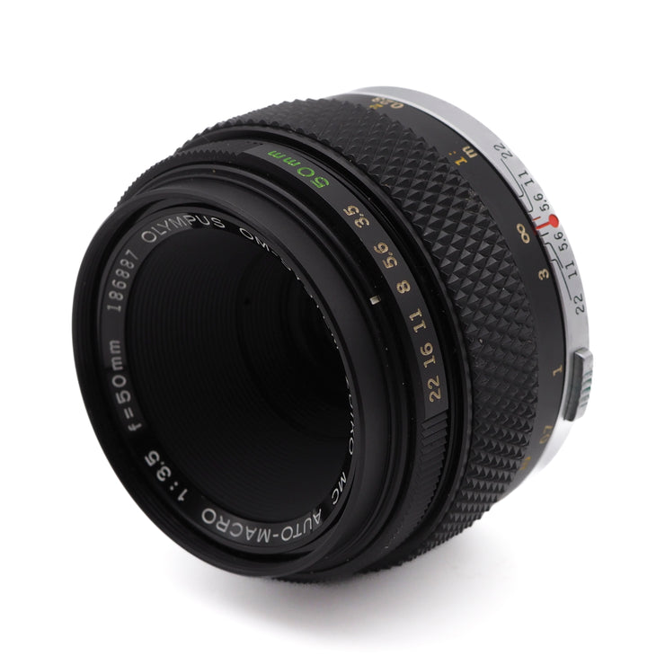 Olympus OM-System Zuiko MC Auto-Macro 50mm f/3.5 Lens (Olympus OM Mount)