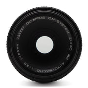 Olympus OM-System Zuiko MC Auto-Macro 50mm f/3.5 Lens (Olympus OM Mount)