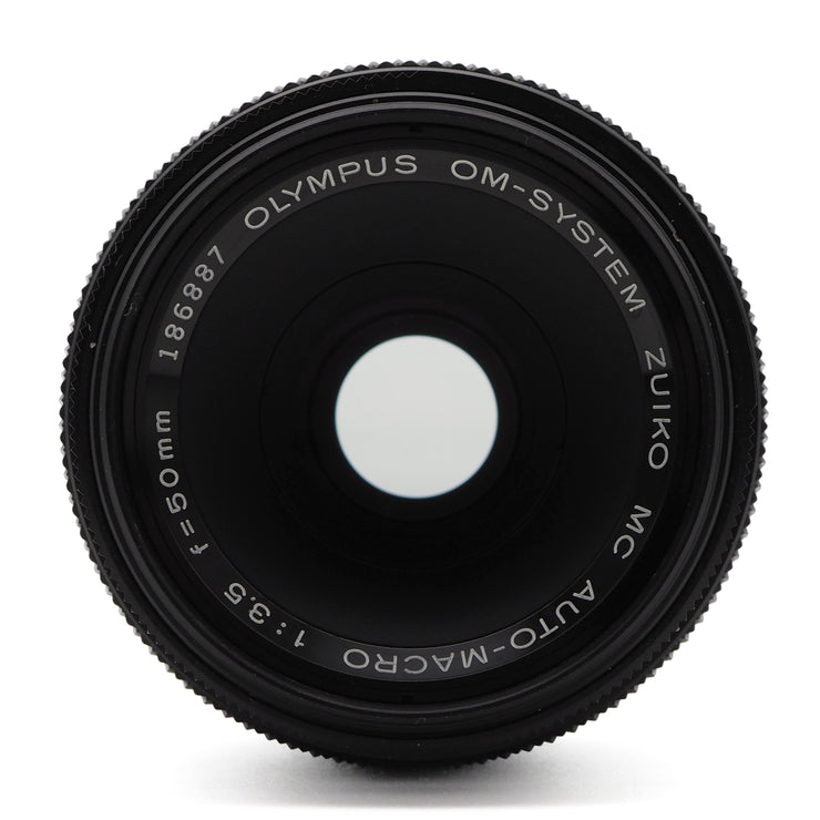 Olympus OM-System Zuiko MC Auto-Macro 50mm f/3.5 Lens (Olympus OM Mount)