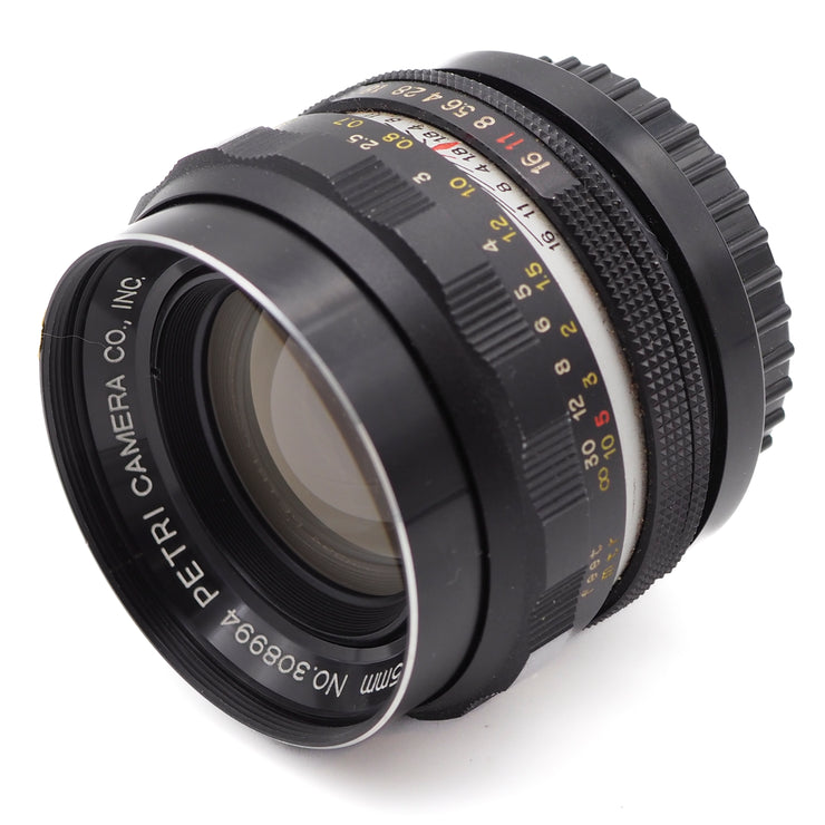 Petri C.C Auto 55mm f/1.8 Lens (Petri Bayonet Mount)