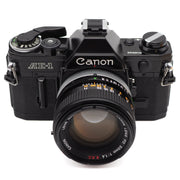 Canon AE-1 35mm SLR Camera Set (Canon FD 50mm f/1.4 S.S.C.)