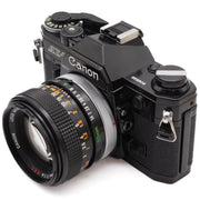 Canon AE-1 35mm SLR Camera Set (Canon FD 50mm f/1.4 S.S.C.)