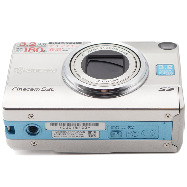 Kyocera Finecam S3L Digital Point & Shoot Camera