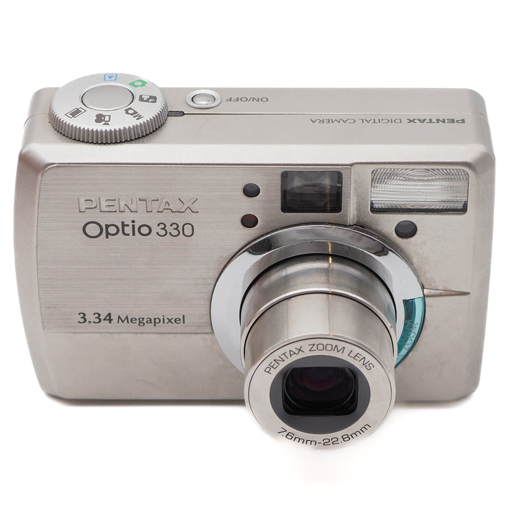 Pentax Optio 330 Digital Point & Shoot Camera