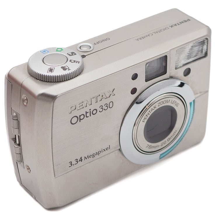 Pentax Optio 330 Digital Point & Shoot Camera