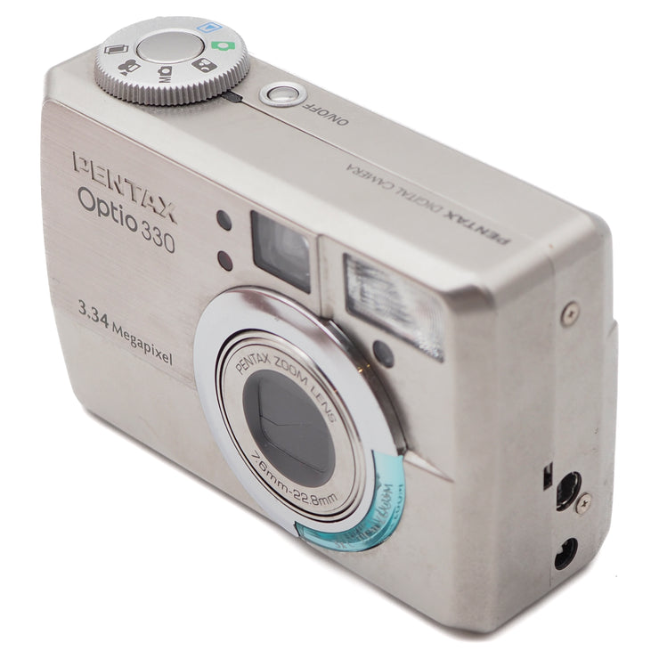 Pentax Optio 330 Digital Point & Shoot Camera