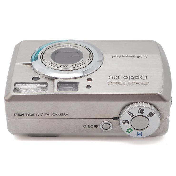 Pentax Optio 330 Digital Point & Shoot Camera