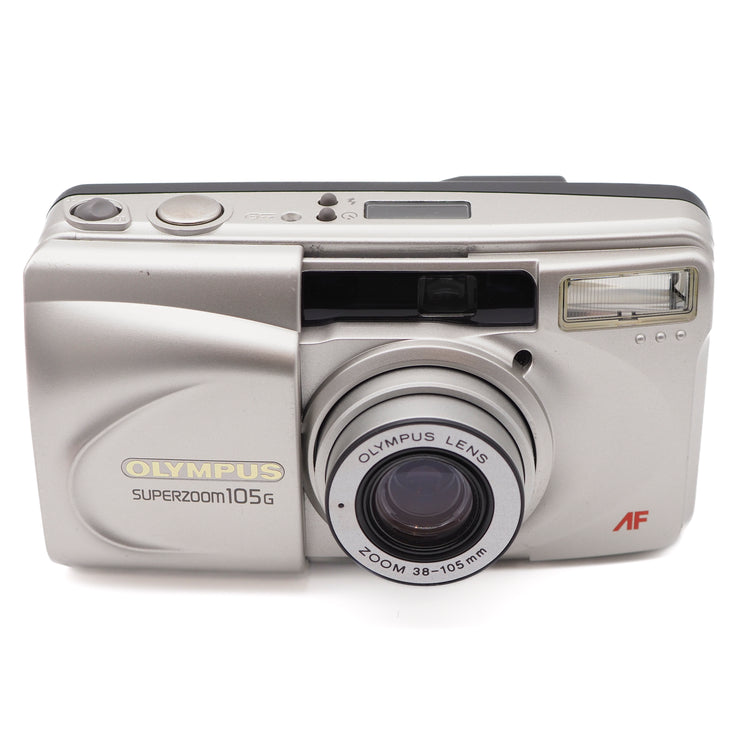 Olympus Superzoom 105G Point & Shoot Camera