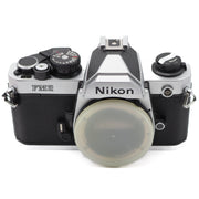 Nikon FM2N (Silver) w/ Titanium Shutter 35mm SLR Camera