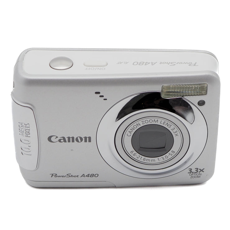 Canon Powershot A480 Digital Point & Shoot Camera